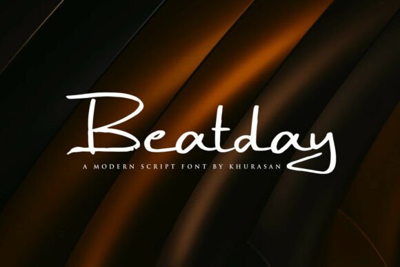 Beatday: Strategic Typography for Authentic Brand Communication