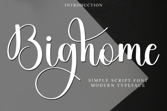 Bighome: Integrating a Soft, Unique Typeface into Creative Workflows