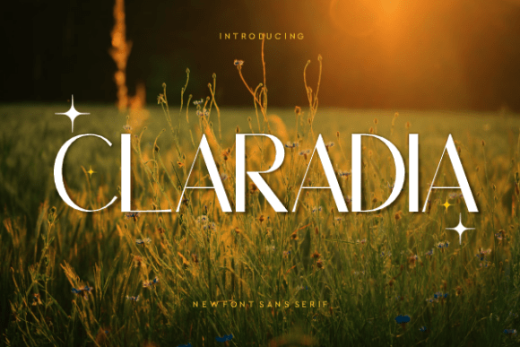 Claradia: A Modern Typeface for Timeless Design