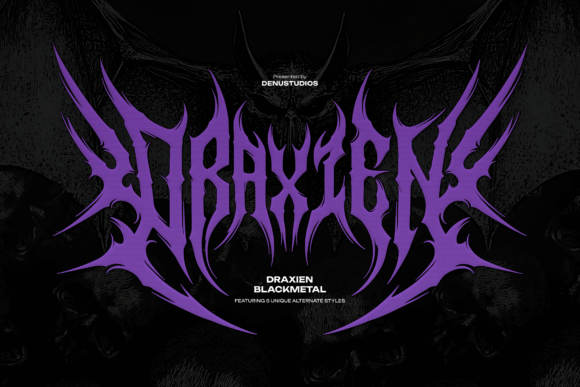 Draxien: Channeling Raw Aggression into Visual Identity