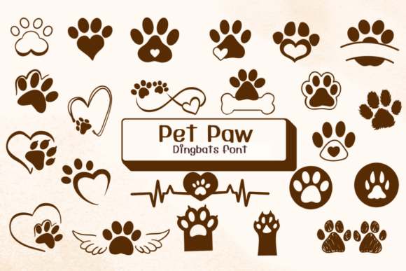 Enhancing Design Projects with the Pet Paw Font: A Playful Touch for Animal Lovers and Creative Professionals