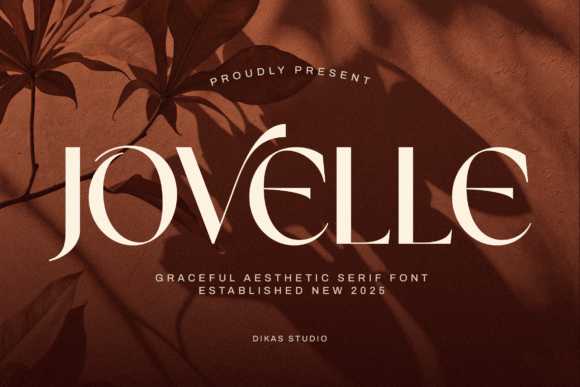 Jovelle Regular: Elevating Visual Identity Through Refined Serif Typography