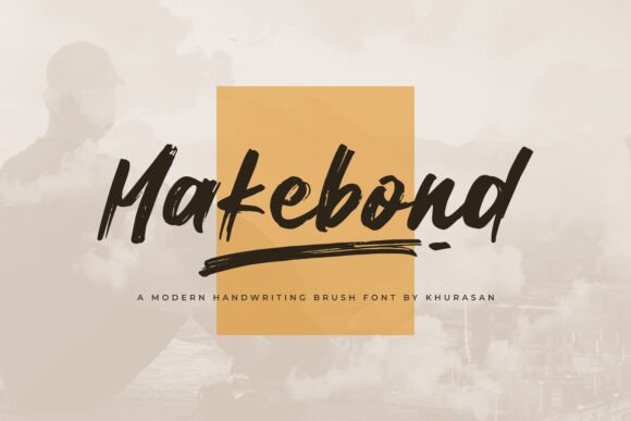 Makebond: A Dynamic Brush Font for Creative Design Projects