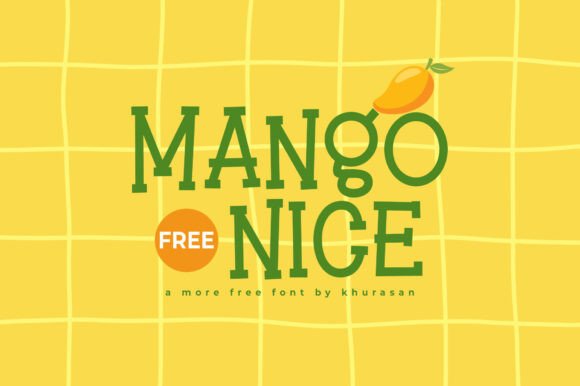Mango Nice: A Modern Font for Creative Designs