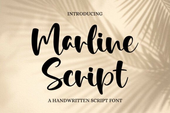 Marline Script: The Handwritten Font Redefining Modern Elegance in Design