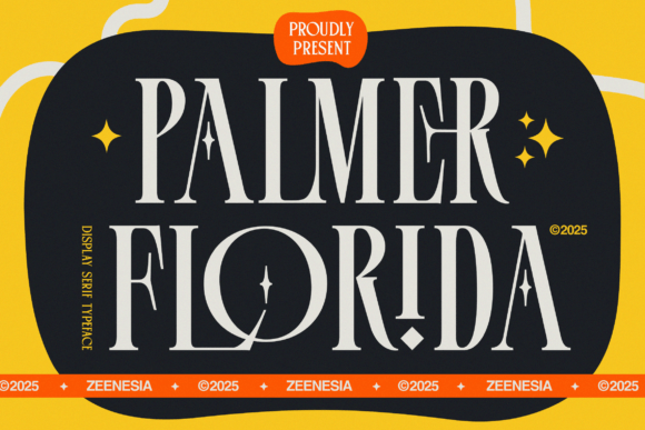 Palmer Florida: A Bold and Charming Display Serif for Modern Design