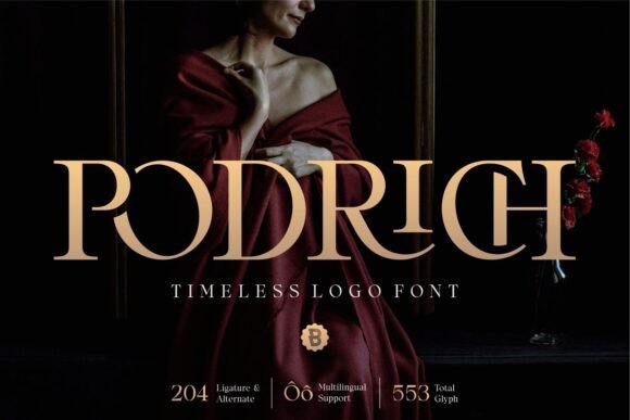 Podrich: A Timeless Serif Font for Sophisticated Design