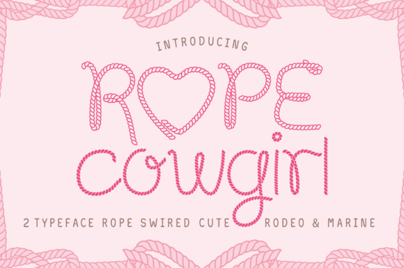 Rope Cowgirl: A Distinctive Typeface for Thematic Creativity