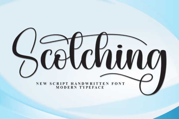 Scotching Font: Elegant Script for Modern Design