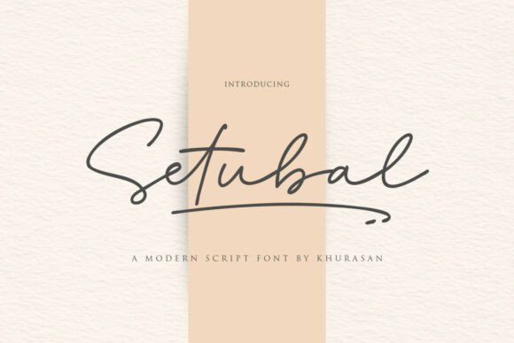 Setubal Font: Elegant Script for Modern Design