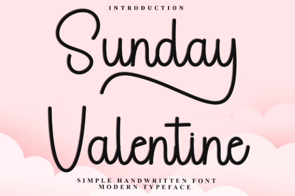Sunday Valentine: A Soft, Versatile Font for Creative Projects