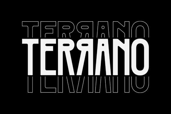 Terrano: A Futuristic Display Font for Bold Design