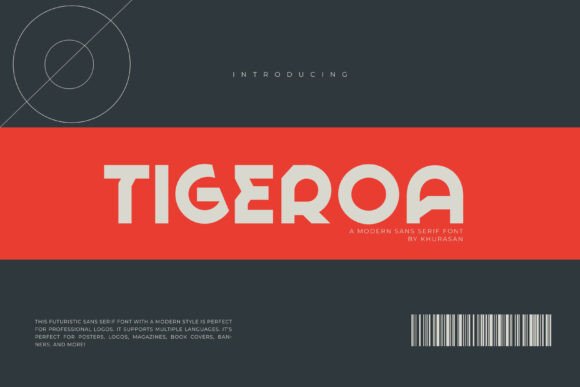 Tigeroa Font: Sleek Sans-Serif for Modern Branding