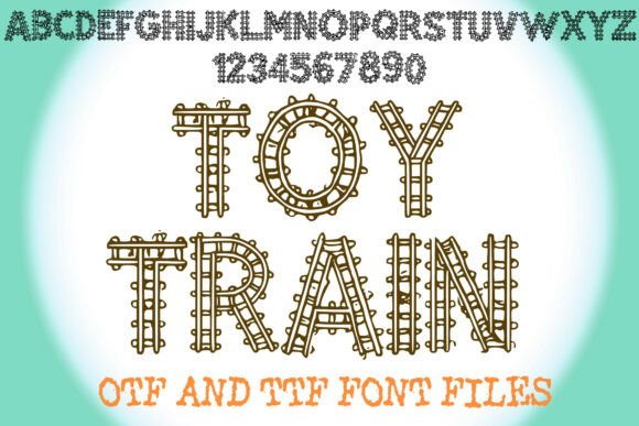 Toy Train Font: Evaluating Fit, Function, and Alternatives for Playful Design Projects