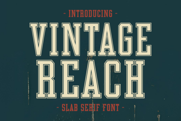Vintage Reach: Applying Authentic Retro Typography in Modern Design