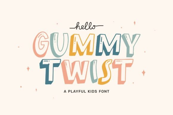 Why the Gummy Twist Font Is Capturing the Attention of Designers and Brands