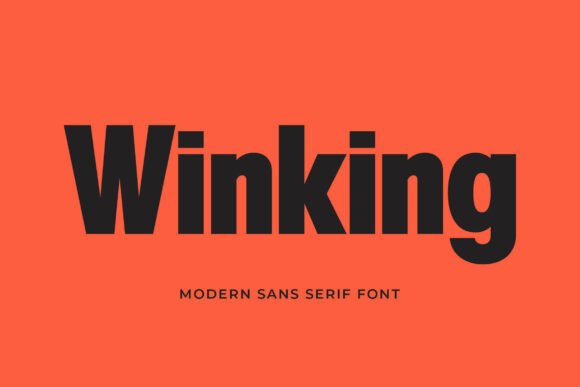 Winking: A Clean, Versatile Font for Modern Design
